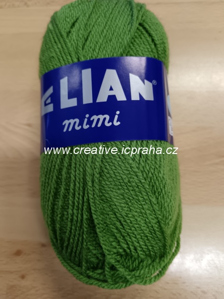 pletací příze Mimi 50g zelená 1662